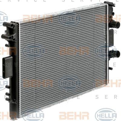 Behr-Hella 8MK 376 900-231 Радіатор охолодження двигуна 8MK376900231: Купити в Україні - Добра ціна на EXIST.UA!