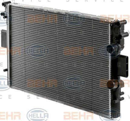 Behr-Hella 8MK 376 900-234 Радіатор охолодження двигуна 8MK376900234: Купити в Україні - Добра ціна на EXIST.UA!