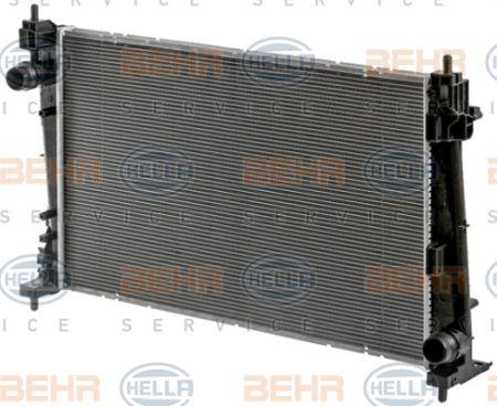 Behr-Hella 8MK 376 900-281 Радіатор охолодження двигуна 8MK376900281: Купити в Україні - Добра ціна на EXIST.UA!