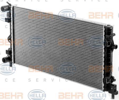 Радіатор охолодження двигуна Behr-Hella 8MK 376 902-001