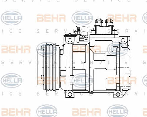 Behr-Hella 8FK 351 110-131 Компресор кондиціонера 8FK351110131: Купити в Україні - Добра ціна на EXIST.UA!