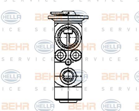 Behr-Hella 8UW 351 239-251 Клапан розширювальний кондиціонеру 8UW351239251: Купити в Україні - Добра ціна на EXIST.UA!