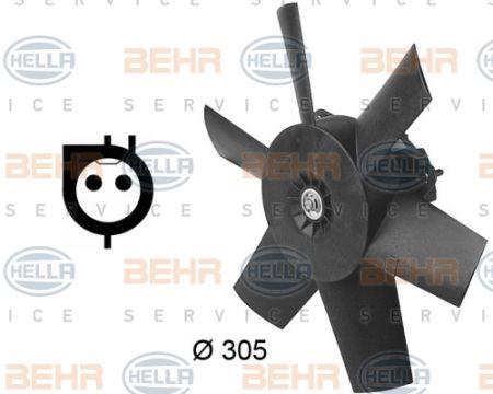 Behr-Hella 8EW 009 144-641 Вентилятор радіатора охолодження 8EW009144641: Купити в Україні - Добра ціна на EXIST.UA!