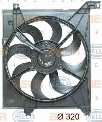 Behr-Hella 8EW 351 043-181 Вентилятор радіатора охолодження 8EW351043181: Купити в Україні - Добра ціна на EXIST.UA!