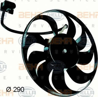 Вентилятор радіатора охолодження Behr-Hella 8EW 351 043-311