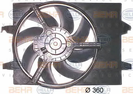 Behr-Hella 8EW 351 043-661 Вентилятор радіатора охолодження 8EW351043661: Купити в Україні - Добра ціна на EXIST.UA!