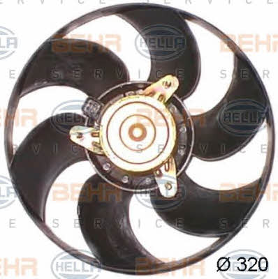 Behr-Hella 8EW 351 044-161 Вентилятор радіатора охолодження 8EW351044161: Купити в Україні - Добра ціна на EXIST.UA!