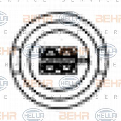 Behr-Hella 8EW 351 044-481 Вентилятор радіатора охолодження 8EW351044481: Приваблива ціна - Купити в Україні на EXIST.UA!