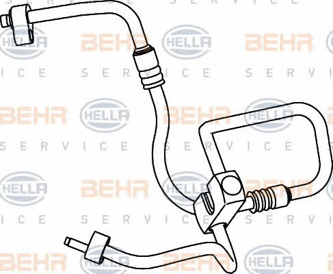 Behr-Hella 9GS 351 337-021 Трубка кондиціонера 9GS351337021: Купити в Україні - Добра ціна на EXIST.UA!