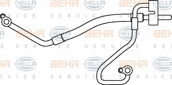 Behr-Hella 9GS 351 337-171 Трубка кондиціонера 9GS351337171: Купити в Україні - Добра ціна на EXIST.UA!