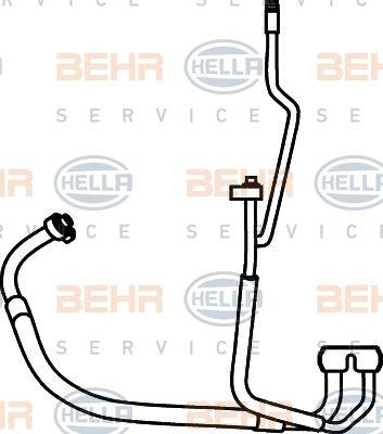 Behr-Hella 9GS 351 337-231 Трубка кондиціонера 9GS351337231: Купити в Україні - Добра ціна на EXIST.UA!