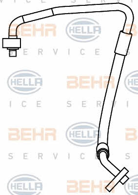 Behr-Hella 9GS 351 337-421 Трубка кондиціонера 9GS351337421: Купити в Україні - Добра ціна на EXIST.UA!