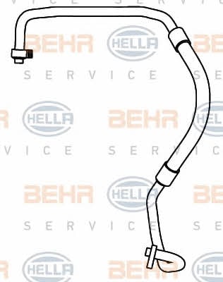 Behr-Hella 9GS 351 337-451 Трубка кондиціонера 9GS351337451: Купити в Україні - Добра ціна на EXIST.UA!