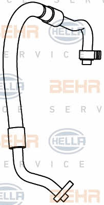 Behr-Hella 9GS 351 337-481 Трубка кондиціонера 9GS351337481: Купити в Україні - Добра ціна на EXIST.UA!