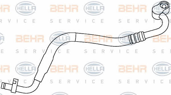 Behr-Hella 9GS 351 337-531 Трубка кондиціонера 9GS351337531: Купити в Україні - Добра ціна на EXIST.UA!
