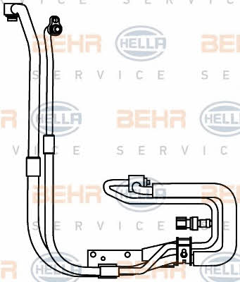 Behr-Hella 9GS 351 337-651 Трубка кондиціонера 9GS351337651: Купити в Україні - Добра ціна на EXIST.UA!