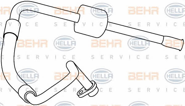 Behr-Hella 9GS 351 337-711 Трубка кондиціонера 9GS351337711: Купити в Україні - Добра ціна на EXIST.UA!