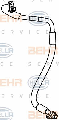 Behr-Hella 9GS 351 338-031 Трубка кондиціонера 9GS351338031: Купити в Україні - Добра ціна на EXIST.UA!