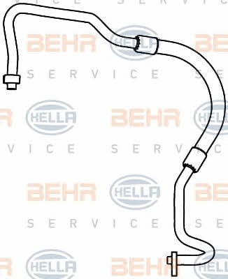 Behr-Hella 9GS 351 338-131 Трубка кондиціонера 9GS351338131: Приваблива ціна - Купити в Україні на EXIST.UA!