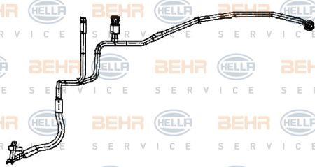 Behr-Hella 9GS 351 338-261 Трубка кондиціонера 9GS351338261: Купити в Україні - Добра ціна на EXIST.UA!