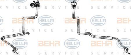 Behr-Hella 9GS 351 338-371 Трубка кондиціонера 9GS351338371: Купити в Україні - Добра ціна на EXIST.UA!