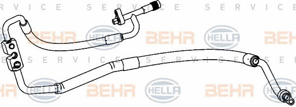 Behr-Hella 9GS 351 338-401 Трубка кондиціонера 9GS351338401: Приваблива ціна - Купити в Україні на EXIST.UA!