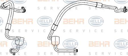 Behr-Hella 9GS 351 338-551 Трубка кондиціонера 9GS351338551: Купити в Україні - Добра ціна на EXIST.UA!