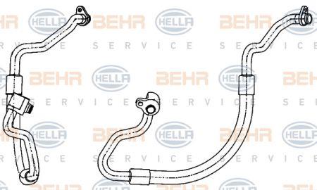 Behr-Hella 9GS 351 338-601 Трубка кондиціонера 9GS351338601: Купити в Україні - Добра ціна на EXIST.UA!
