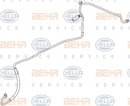 Behr-Hella 9GS 351 338-681 Трубка кондиціонера 9GS351338681: Купити в Україні - Добра ціна на EXIST.UA!