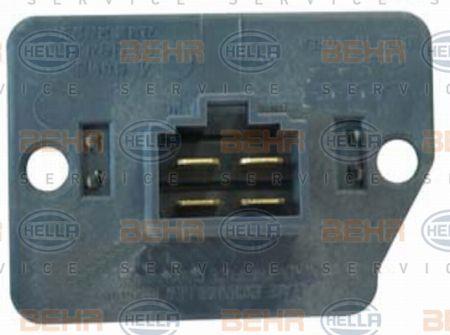Behr-Hella 9ML 351 321-381 Резистор електродвигуна вентилятора 9ML351321381: Купити в Україні - Добра ціна на EXIST.UA!