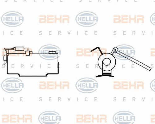 Behr-Hella 9ML 351 332-121 Резистор електродвигуна вентилятора 9ML351332121: Купити в Україні - Добра ціна на EXIST.UA!