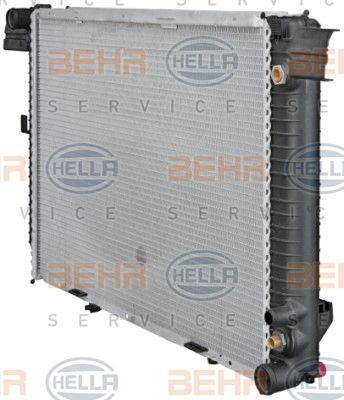 Behr-Hella 8MK 376 711-181 Радіатор охолодження двигуна 8MK376711181: Купити в Україні - Добра ціна на EXIST.UA!