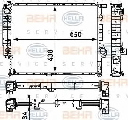 Купити Behr-Hella 8MK376711501 – суперціна на EXIST.UA!