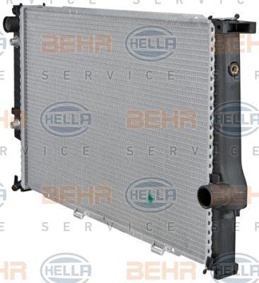 Радіатор охолодження двигуна Behr-Hella 8MK 376 711-501