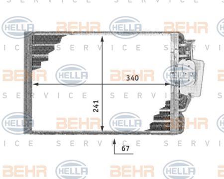 Behr-Hella 8FV 351 211-181 Автозапчастина 8FV351211181: Купити в Україні - Добра ціна на EXIST.UA!