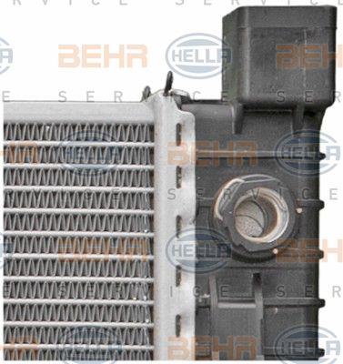 Behr-Hella 8MK 376 714-334 Радіатор охолодження двигуна 8MK376714334: Купити в Україні - Добра ціна на EXIST.UA!