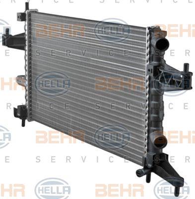 Радіатор охолодження двигуна Behr-Hella 8MK 376 714-344