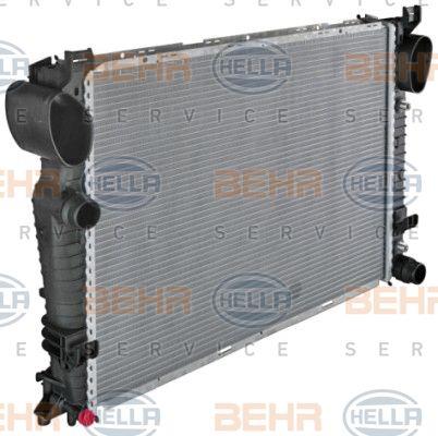 Радіатор охолодження двигуна Behr-Hella 8MK 376 716-331