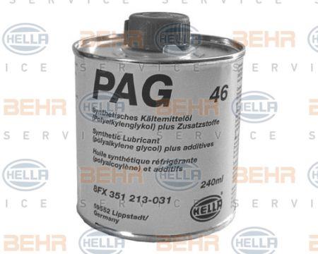 Behr-Hella 8FX 351 213-051 Масло компресорне Behr-Hella, PAG II can ISO 100, 240 мл 8FX351213051: Купити в Україні - Добра ціна на EXIST.UA!