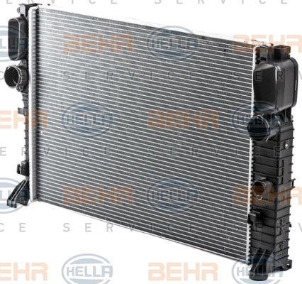 Радіатор охолодження двигуна Behr-Hella 8MK 376 700-594