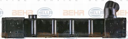 Радіатор охолодження двигуна Behr-Hella 8MK 376 709-341
