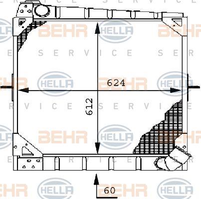 Купити Behr-Hella 8MK376709341 – суперціна на EXIST.UA!
