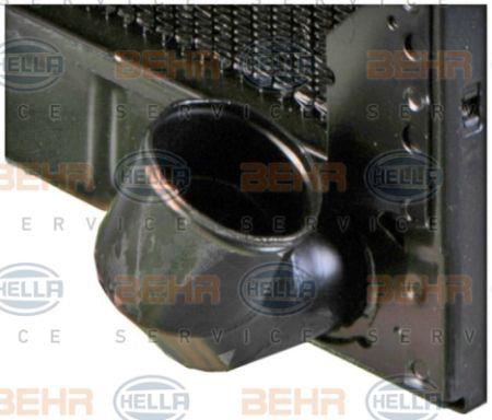Behr-Hella 8MK 376 709-341 Радіатор охолодження двигуна 8MK376709341: Приваблива ціна - Купити в Україні на EXIST.UA!