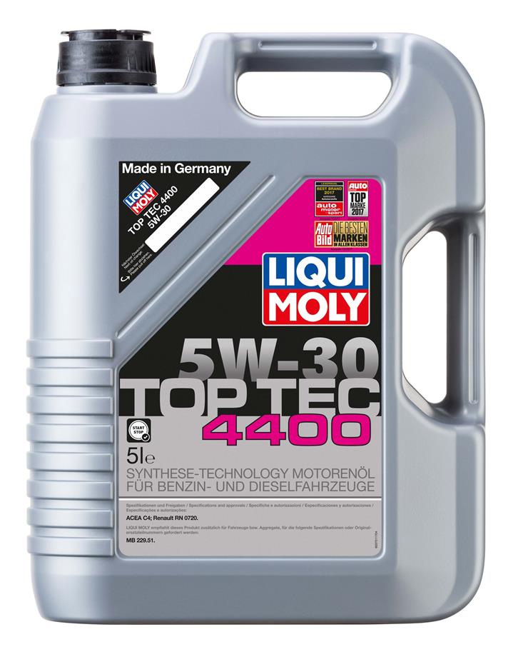 Моторна олива Liqui Moly Top Tec 4400 5W-30, 5л Liqui Moly 2322