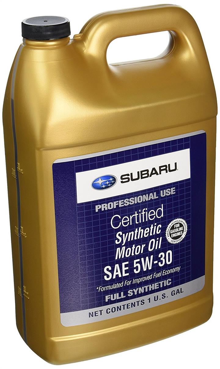 Subaru SOA868V9285 Моторна олива Subaru Synthetic Oil 5W-30, 3,784л SOA868V9285: Купити в Україні - Добра ціна на EXIST.UA!