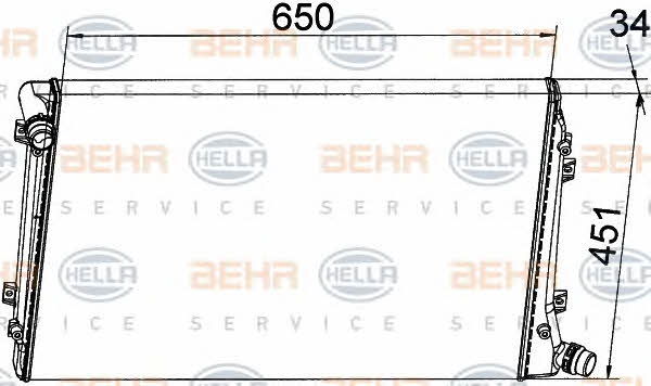 Купити Behr-Hella 8MK 376 765-124 за низькою ціною в Україні!