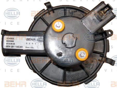 Behr-Hella 8EW 351 149-351 Вентилятор опалювача салону 8EW351149351: Купити в Україні - Добра ціна на EXIST.UA!