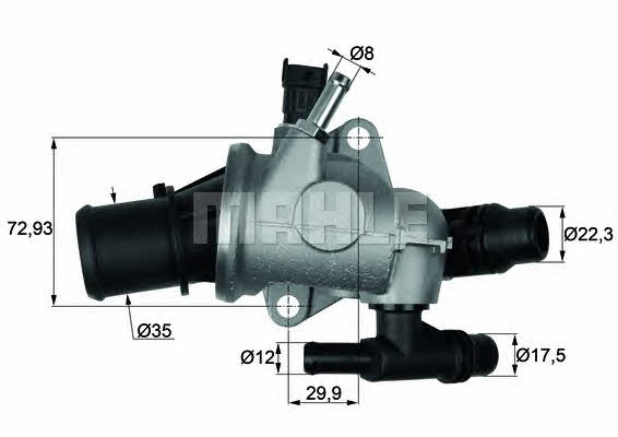 Купити Mahle/Behr TI 152 88 за низькою ціною в Україні!