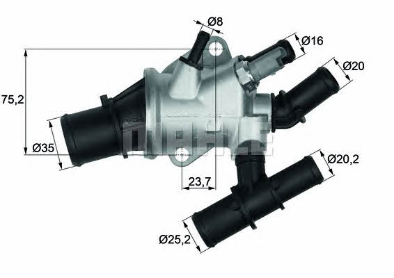 Купить Mahle/Behr TI 155 88 по низкой цене в Украине!