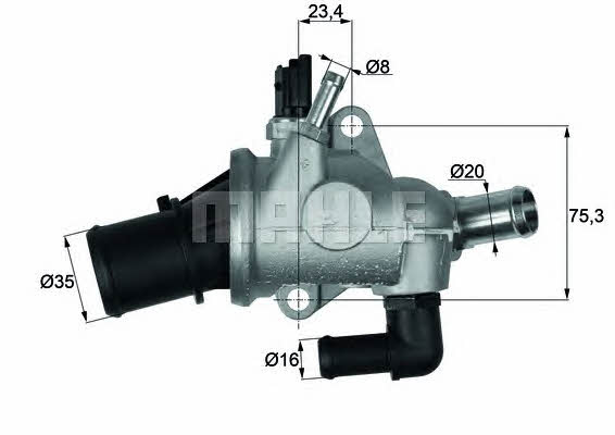 Купить Mahle/Behr TI 174 88 по низкой цене в Украине!